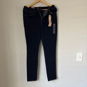 Women's Dark Blue Jeans